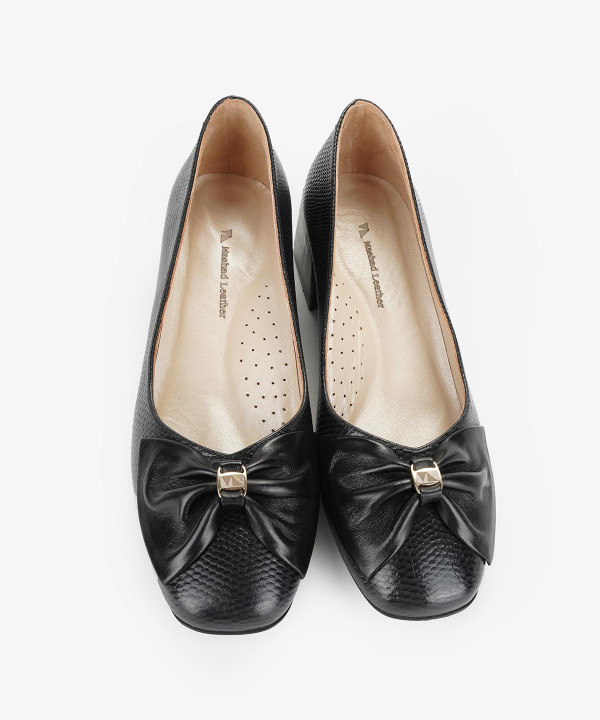 کفش چرم زنانه چرم مشهد Mashad Leather مدل J2412
