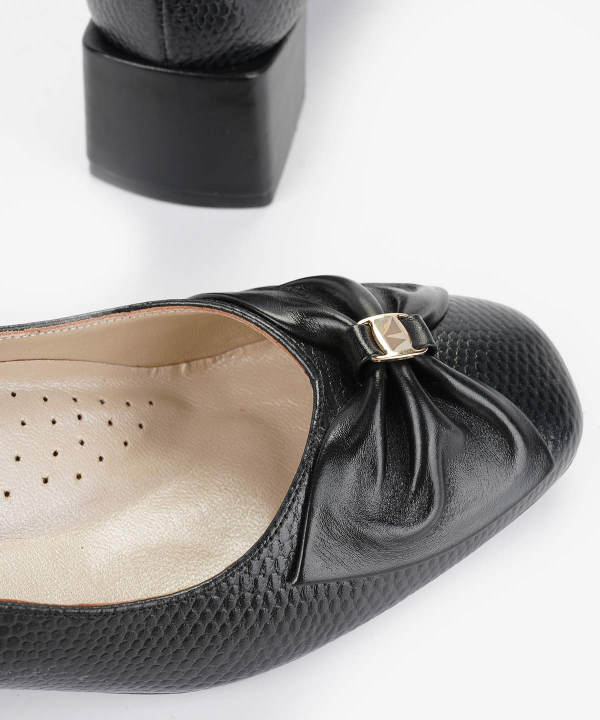 کفش چرم زنانه چرم مشهد Mashad Leather مدل J2412