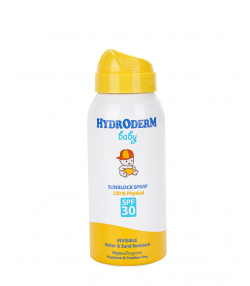اسپری ضد آفتاب کودکان SPF30 هیدرودرم Hydroderm حجم 100 میلی لیتر