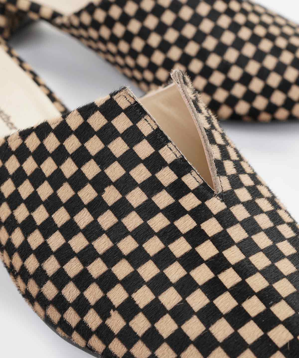 کفش چرم زنانه چرم مشهد Mashad Leather مدل J2456