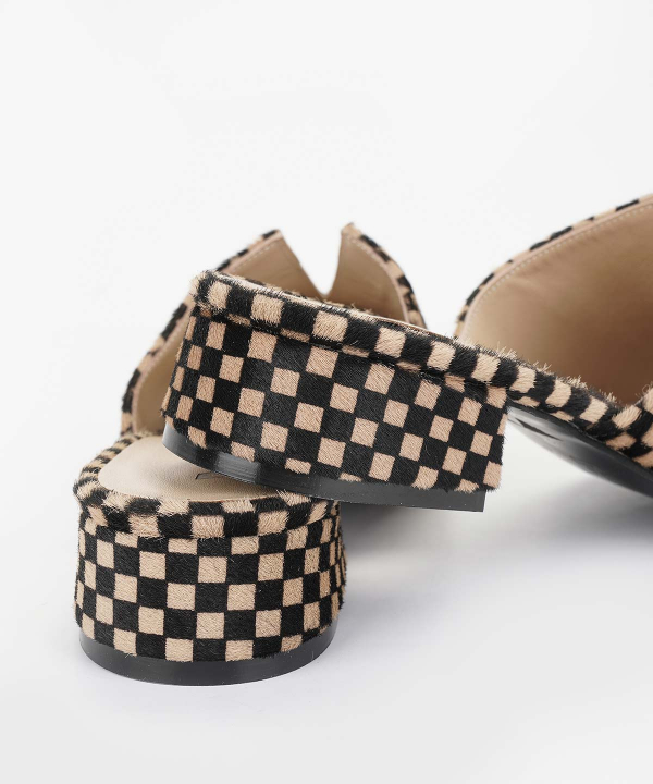 کفش چرم زنانه چرم مشهد Mashad Leather مدل J2456