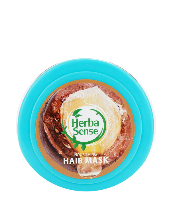 ماسک کراتینه و نرم‌کننده مو هرباسنس Herba sense مناسب موهای آسیب‌دیده و شکننده وزن 250 گرم
