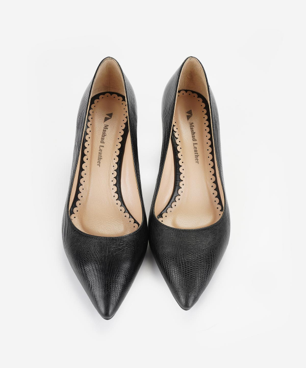 کفش چرم زنانه چرم مشهد Mashad Leather مدل J2446