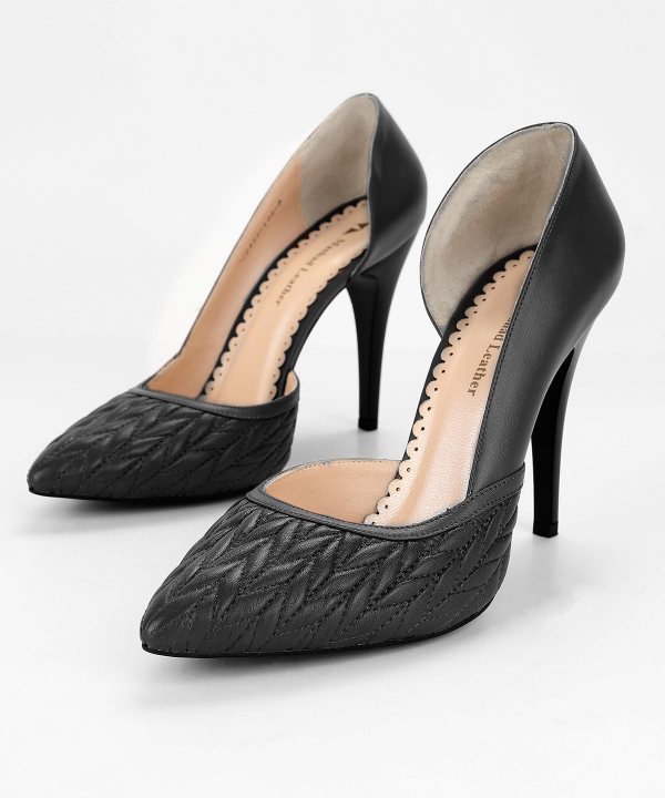کفش چرم زنانه چرم مشهد Mashad Leather مدل J2452