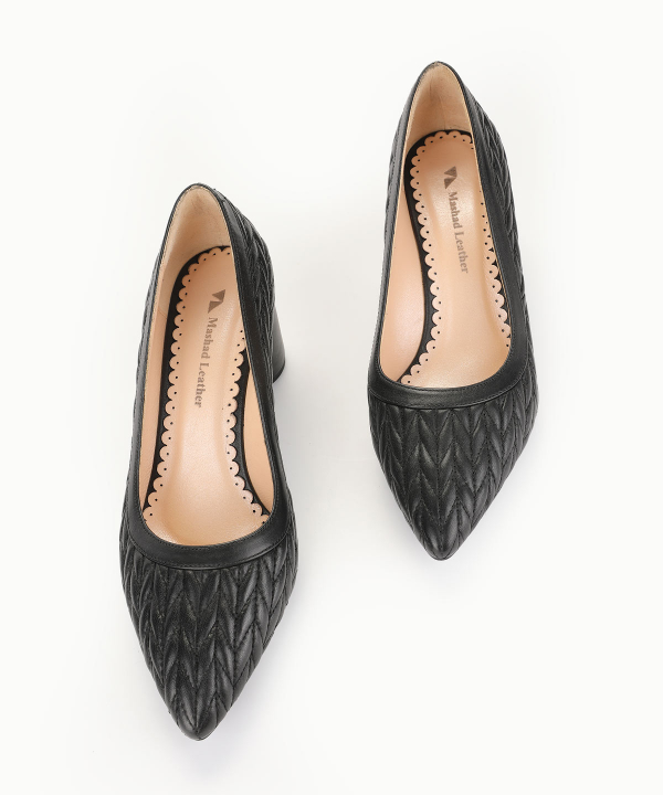 کفش چرم زنانه چرم مشهد Mashad Leather مدل J2451