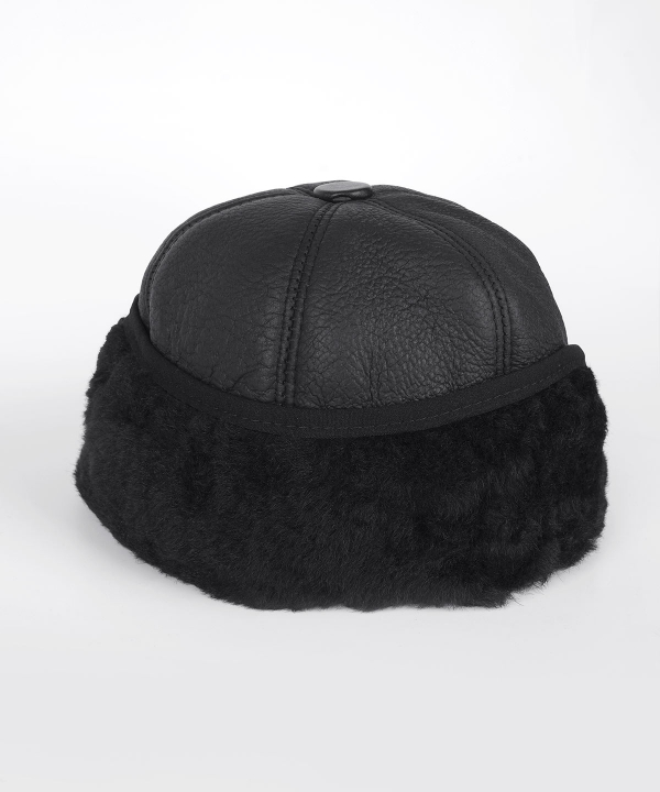 کلاه کپ زمستانی چرم شیفر Shifer مدل 8706x