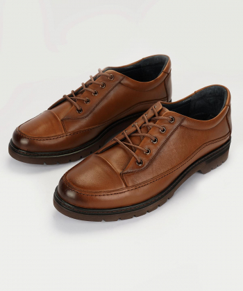 کفش مردانه چرم طبیعی چرم مشهد Mashad Leather مدل J6111