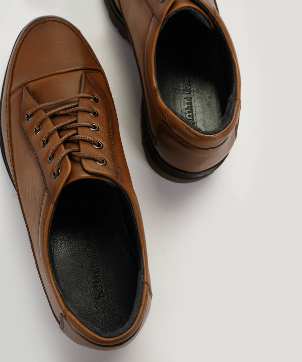 کفش چرم مردانه چرم مشهد Mashad Leather مدل J6111