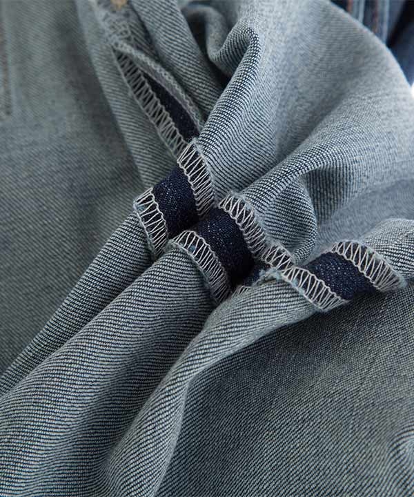 شلوار زنانه جین راسته آبی تیره جین وست Jeanswest