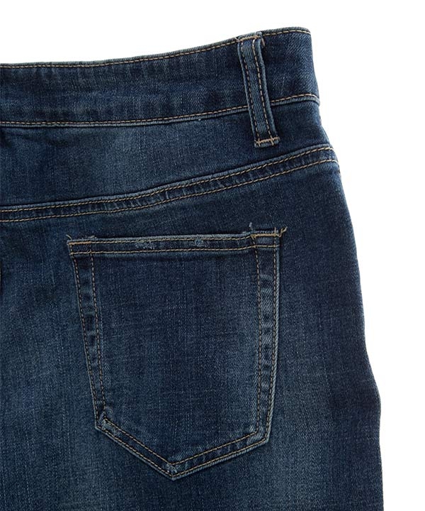 شلوار زنانه جین راسته آبی تیره جین وست Jeanswest