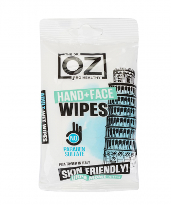 دستمال مرطوب جیبی دکتر از Dr Oz بسته 12 عددی