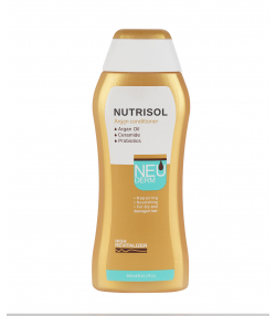 نرم کننده موی سر نئودرم Neuderm مدل Nutrisol حاوی روغن آرگان حجم 300 میلی لیتر