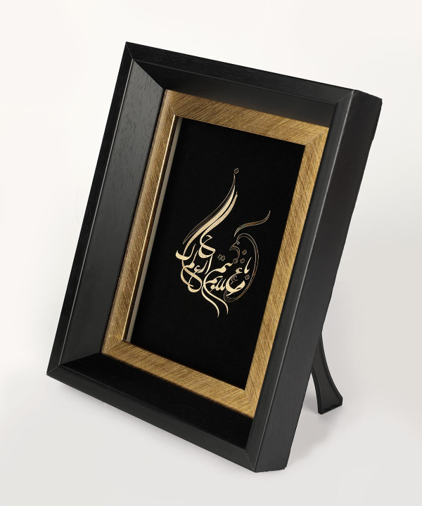 تابلو طلاکوب سام نورزاده Noorzadeh Gold Art مدل مرغ حق