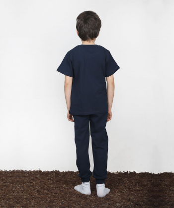 ست تیشرت و شلوار راحتی پسرانه مادر Madar مدل Rock