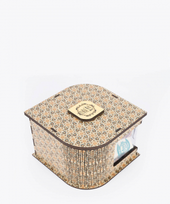 حلوا مسقطی مغزدار فاخر Fakher طرح چوبی استوانه ای وزن 450 گرم