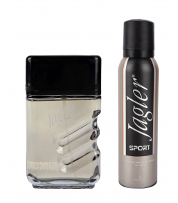 ست ادوتویلت و اسپری مردانه ژاگلر Jagler مدل Jagler Sport حجم 90 میلی لیتر