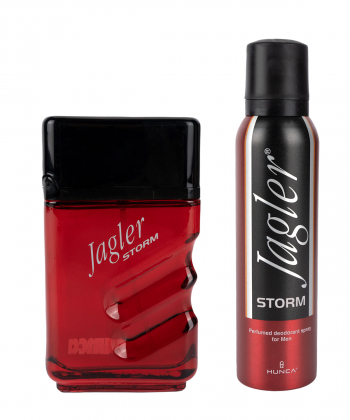 ست ادوتویلت و اسپری مردانه ژاگلر Jagler مدل Jagler Storm حجم 90 میلی لیتر
