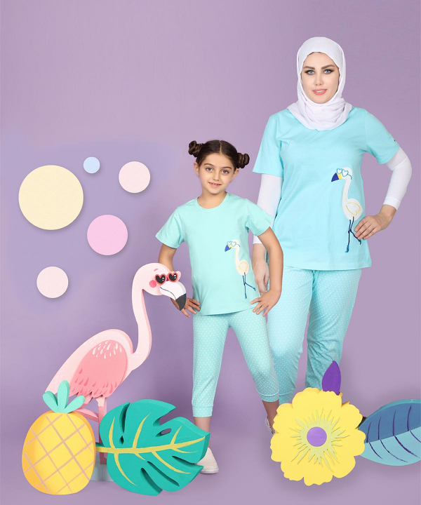 ست تیشرت و شلوار راحتی دخترانه مادر Madar مدل Julie