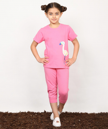 ست تیشرت و شلوار راحتی دخترانه مادر Madar مدل Julie
