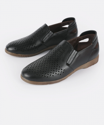 کفش زنانه چرم طبیعی شهر چرم Leather City مدل pc0743