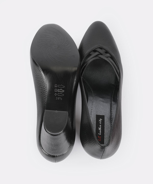 کفش پاشنه بلند زنانه شهر چرم Leather City مدل PC4609
