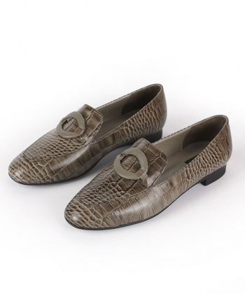 کفش زنانه چرم طبیعی شهر چرم Leather City کد pc0701