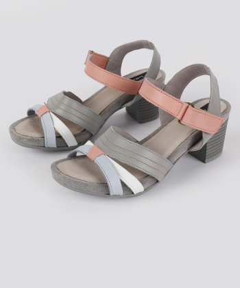 صندل زنانه چرم طبیعی شهر چرم Leather City مدل so124015