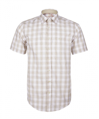 پیراهن چهارخانه مردانه ال سی من LC Man کد 02182040