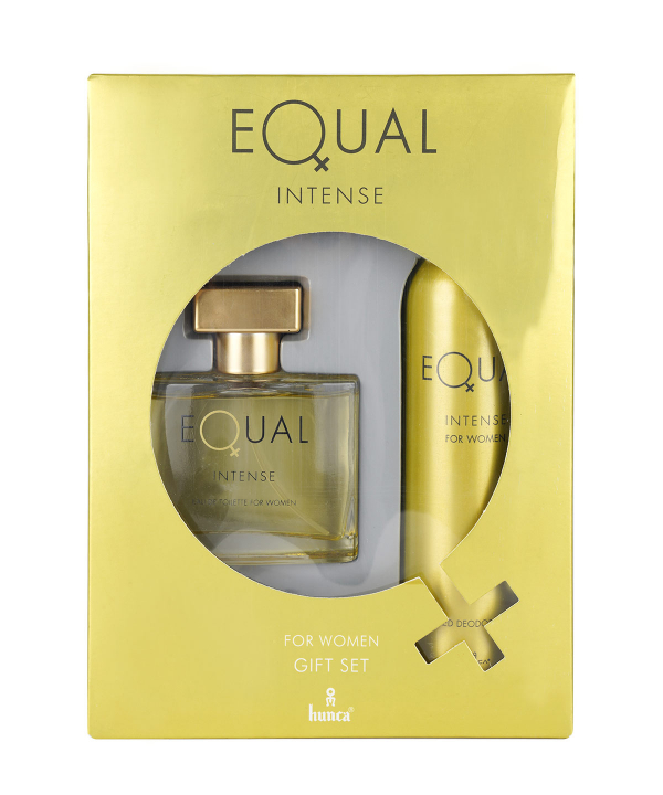 ست ادوتویلت و اسپری زنانه ایکوال Equal مدل Intense حجم 75 میلی‌لیتر