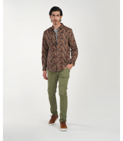 پیراهن طرح دار مردانه جوتی جینز JootiJeans کد 04531063
