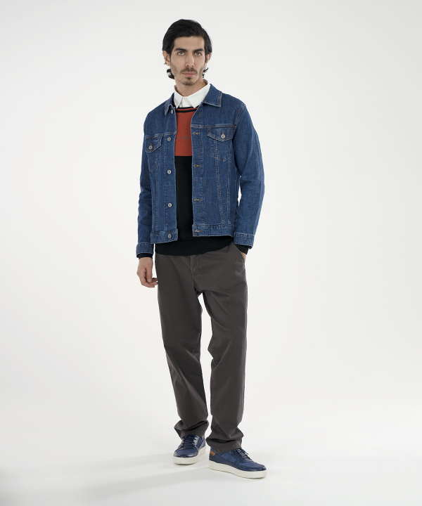 شلوار کتان مردانه سوپردرای Superdry کد M17A00302V
