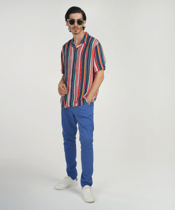 پیراهن آستین کوتاه مردانه جوتی جینز JootiJeans کد 01533111