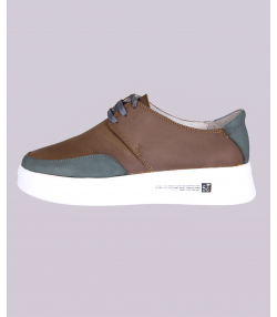 کفش زنانه چرم طبیعی شهر چرم Leather City مدل dn005