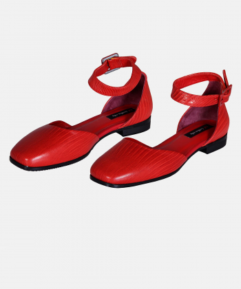 کفش زنانه چرم طبیعی شهر چرم Leather City مدل pc0704
