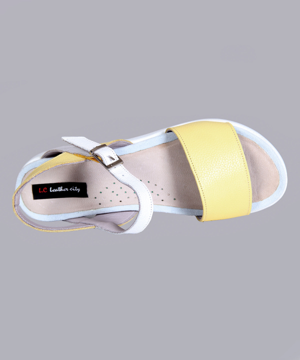 صندل زنانه شهر چرم Leather City مدل so124004