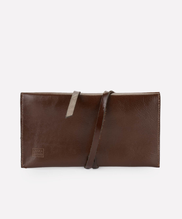 کیف دستی زنانه چرم طبیعی چرم لانکا Lanka Leather مدل PC-11