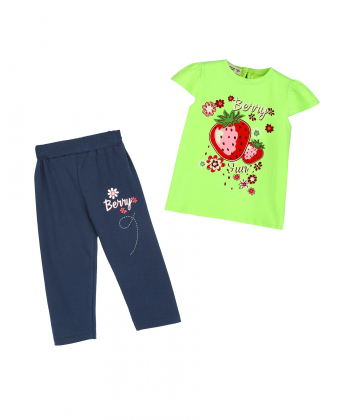 ست تیشرت و شلوارک دخترانه نونا Nona کد 221110171