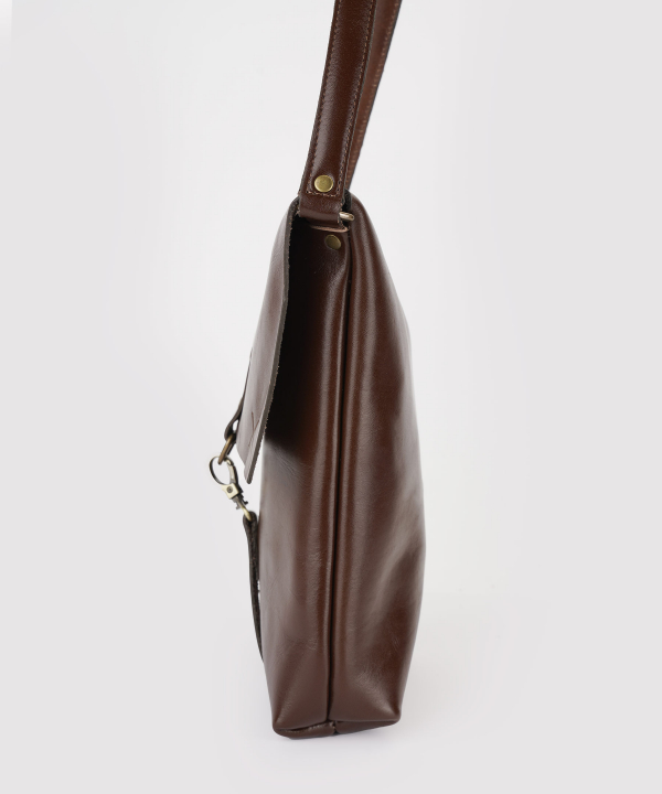 کیف دوشی زنانه چرم لانکا Lanka Leather مدل CB-1