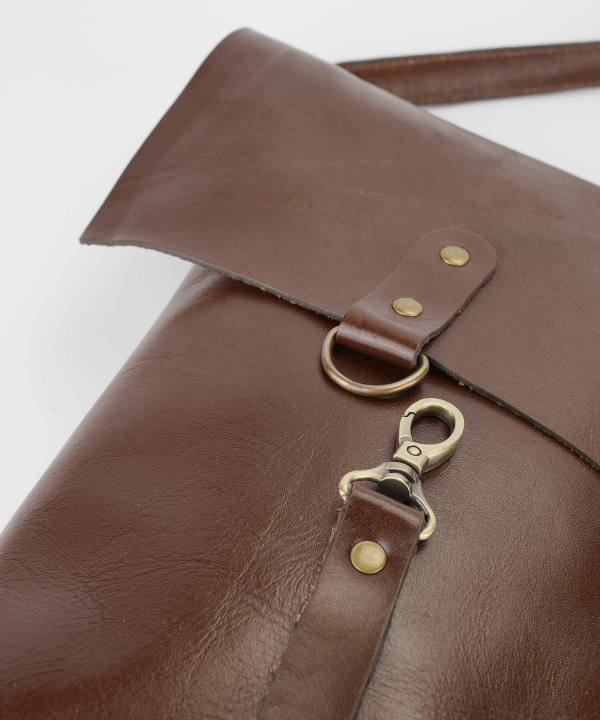 کیف دوشی زنانه چرم لانکا Lanka Leather مدل CB-1