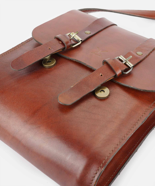 کیف دوشی چرم لانکا Lanka Leather مدل CB-16-1