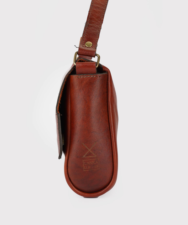 کیف دوشی زنانه چرم لانکا Lanka Leather مدل HB-21