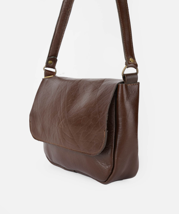 کیف دوشی زنانه چرم لانکا Lanka Leather مدل HB-27