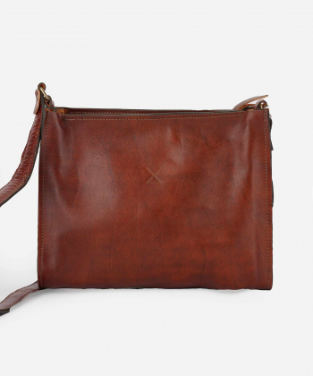 کیف دوشی زنانه چرم لانکا Lanka Leather مدل HB-28