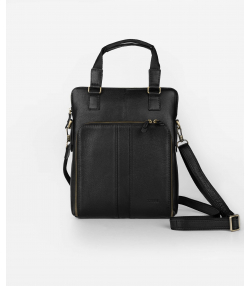 کیف دوشی چرم طبیعی مارال چرم Maral Leather مدل فرحان