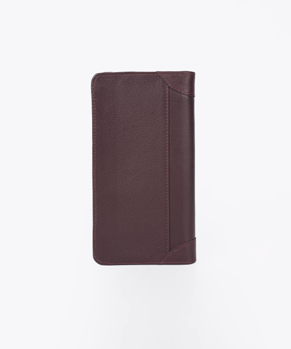 کیف پول پالتویی مردانه چرم طبیعی مارال چرم Maral Leather مدل دانیال