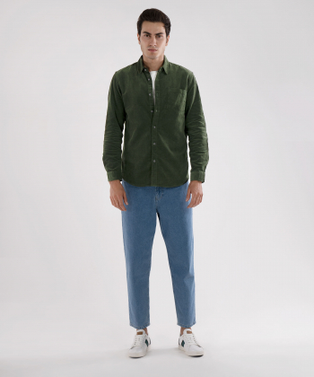 پیراهن مردانه مخمل کبریتی جوتی جینز JootiJeans کد 04531012