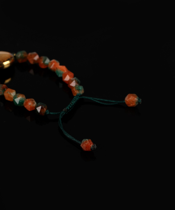 دستبند زنانه سام نورزاده Noorzadeh Gold Art طرح آفتابگردان کد 99100823