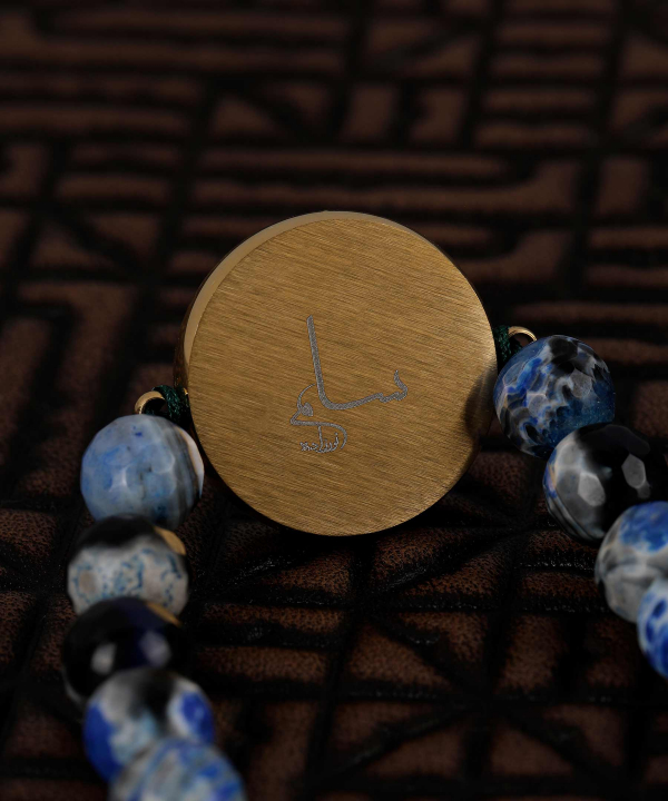 دستبند زنانه سام نورزاده Noorzadeh Gold Art طرح چشم نظر کد 9910085899