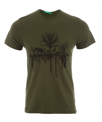 تی شرت چاپ جنگل