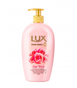 مایع دستشویی لوکس Lux با رایحه رز فرانسوی و بادام حجم 500 میلی لیتر
